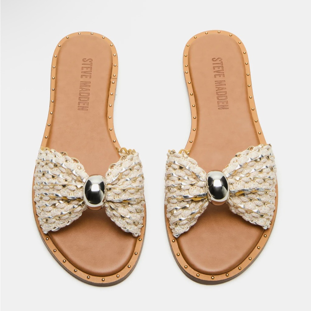 Steve Madden Dipsy Metallic Sandal